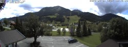 Archived image Webcam Hotel Wildanger - Zöblen 13:00