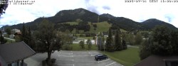 Archived image Webcam Hotel Wildanger - Zöblen 15:00