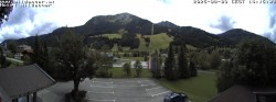 Archiv Foto Webcam Hotel Wildanger - Zöblen 13:00