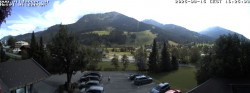 Archived image Webcam Hotel Wildanger - Zöblen 15:00