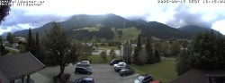 Archiv Foto Webcam Hotel Wildanger - Zöblen 15:00