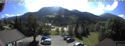 Archived image Webcam Hotel Wildanger - Zöblen 13:00