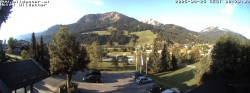 Archiv Foto Webcam Hotel Wildanger - Zöblen 07:00