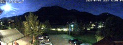 Archiv Foto Webcam Hotel Wildanger - Zöblen 19:00