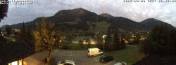 Archiv Foto Webcam Hotel Wildanger - Zöblen 03:00