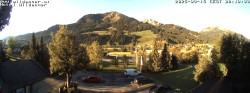 Archiv Foto Webcam Hotel Wildanger - Zöblen 07:00