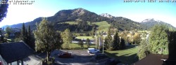 Archiv Foto Webcam Hotel Wildanger - Zöblen 08:00