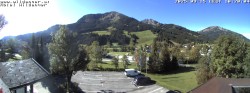 Archiv Foto Webcam Hotel Wildanger - Zöblen 09:00