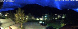 Archived image Webcam Hotel Wildanger - Zöblen 19:00