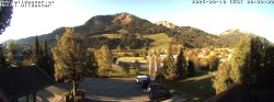 Archived image Webcam Hotel Wildanger - Zöblen 07:00