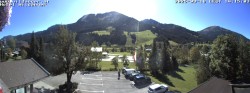 Archived image Webcam Hotel Wildanger - Zöblen 13:00