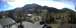 Archived image Webcam Hotel Wildanger - Zöblen 11:00