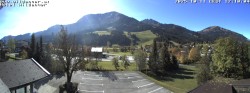 Archiv Foto Webcam Hotel Wildanger - Zöblen 11:00