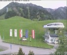 Archiv Foto Webcam Neunerköpfle: Blick auf die Talstation 19:00