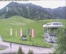 Archiv Foto Webcam Neunerköpfle: Blick auf die Talstation 09:00