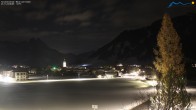 Archiv Foto Webcam Blick ins Tannheimer Tal 23:00