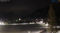 Archived image Webcam Ski Resort Schattwald Zöblen 23:00