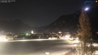 Archiv Foto Webcam Blick ins Tannheimer Tal 23:00