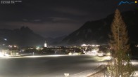 Archived image Webcam Ski Resort Schattwald Zöblen 19:00