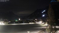 Archiv Foto Webcam Blick ins Tannheimer Tal 23:00