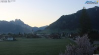 Archiv Foto Webcam Blick ins Tannheimer Tal 05:00