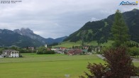 Archiv Foto Webcam Blick ins Tannheimer Tal 13:00