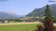 Archiv Foto Webcam Blick ins Tannheimer Tal 13:00