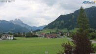 Archiv Foto Webcam Blick ins Tannheimer Tal 13:00