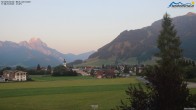 Archiv Foto Webcam Blick ins Tannheimer Tal 19:00