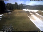 Archived image Webcam Panorama of the base station Wannejochbahn 03:00