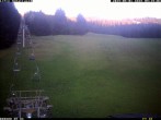 Archiv Foto Webcam Schattwald: Talstation Sesselbahn Wannejochbahn 05:00