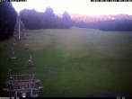 Archiv Foto Webcam Schattwald: Talstation Sesselbahn Wannejochbahn 05:00