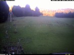 Archiv Foto Webcam Schattwald: Talstation Sesselbahn Wannejochbahn 05:00