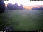Archiv Foto Webcam Schattwald: Talstation Sesselbahn Wannejochbahn 05:00
