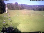 Archiv Foto Webcam Schattwald: Talstation Sesselbahn Wannejochbahn 06:00