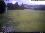 Archiv Foto Webcam Schattwald: Talstation Sesselbahn Wannejochbahn 07:00