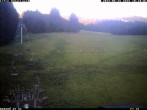 Archiv Foto Webcam Schattwald: Talstation Sesselbahn Wannejochbahn 06:00