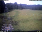 Archiv Foto Webcam Schattwald: Talstation Sesselbahn Wannejochbahn 06:00