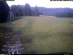Archiv Foto Webcam Schattwald: Talstation Sesselbahn Wannejochbahn 06:00
