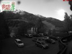 Archived image Webcam located at the Gasthof Alpenrose Zöblen 05:00