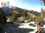 Archived image Webcam located at the Gasthof Alpenrose Zöblen 09:00