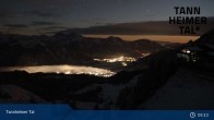 Archiv Foto Webcam Füssener Jöchle - Bergstation 04:00