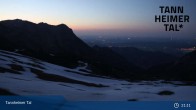 Archiv Foto Webcam Füssener Jöchle - Bergstation 20:00