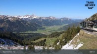 Archiv Foto Webcam Füssener Jöchle - Bergstation 08:00