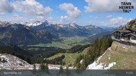 Archiv Foto Webcam Füssener Jöchle - Bergstation 10:00