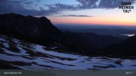 Archiv Foto Webcam Füssener Jöchle - Bergstation 04:00