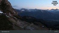Archiv Foto Webcam Füssener Jöchle - Bergstation 20:00