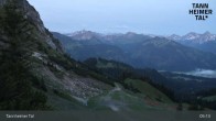 Archiv Foto Webcam Füssener Jöchle - Bergstation 04:00