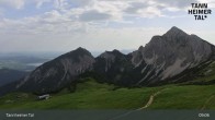 Archiv Foto Webcam Füssener Jöchle - Bergstation 08:00