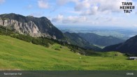 Archiv Foto Webcam Füssener Jöchle - Bergstation 08:00